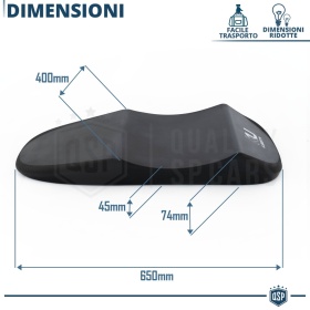 PROTECTORES DE NEUMÁTICOS Anti Deformación Carbono, Adecuados para SEAT | Originales Kuberth HECHO EN ITALIA