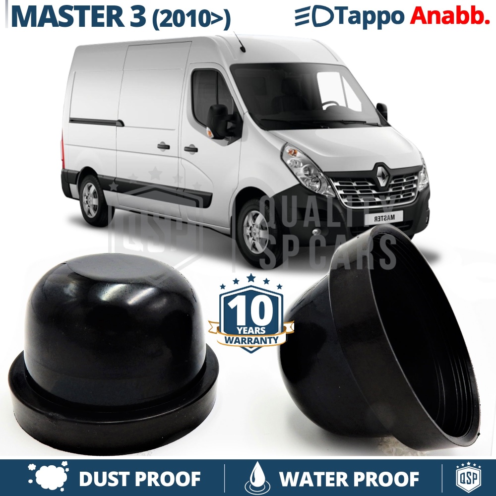 1 TAPÓN GUARDAPOLVO de faro para RENAULT MASTER 3 (2010-) Luces de Cruce Cubierta Bombilla para Installación Kit Led Xenon 1 TAPÓN GUARDAPOLVO de faro para RENAULT MASTER 3 (2010-) Luces de Cruce Cubierta Bombilla para Installación Kit Led Xenon
