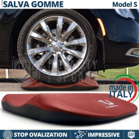 PROTECTORES DE NEUMÁTICOS Anti Deformación Rojos, Adecuados para CHRYSLER | Originales Kuberth HECHO EN ITALIA