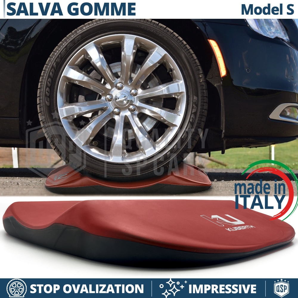 PROTECTORES DE NEUMÁTICOS Anti Deformación Rojos, Adecuados para CHRYSLER | Originales Kuberth HECHO EN ITALIA