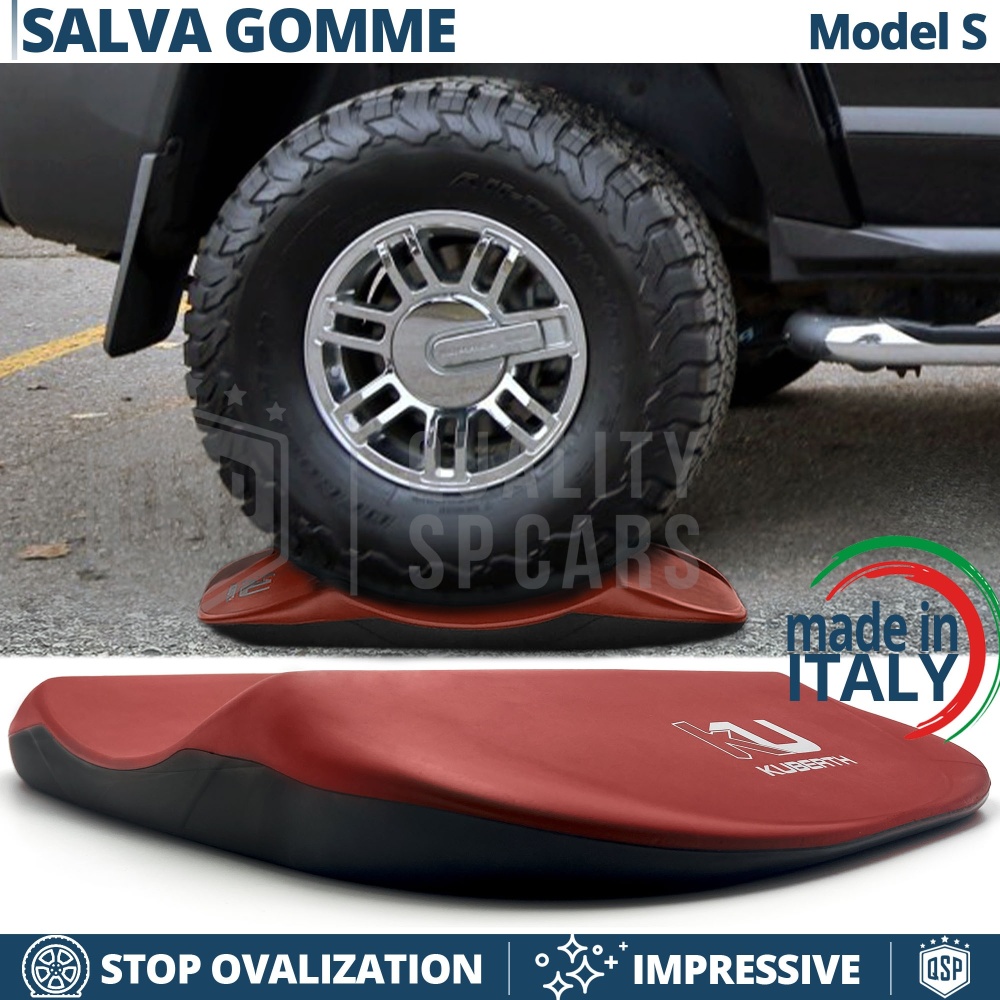 PROTECTORES DE NEUMÁTICOS Anti Deformación Rojos, Adecuados para HUMMER | Originales Kuberth HECHO EN ITALIA