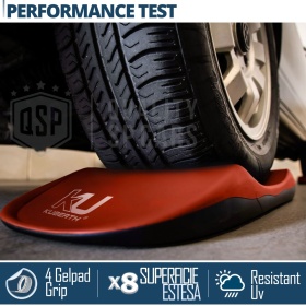 PROTECTORES DE NEUMÁTICOS Anti Deformación Rojos, Adecuados para SEAT | Originales Kuberth HECHO EN ITALIA