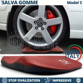 PROTECTORES DE NEUMÁTICOS Anti Deformación Rojos, Adecuados para VOLVO | Originales Kuberth HECHO EN ITALIA