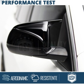 TAPAS de ESPEJO Retrovisor para Bmw X7 G07 desde 2022, Cubiertas Rígidas Negro Brillante | Garantía por Vida
