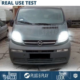Kit LED H4 para OPEL VIVARO A Luces de Cruce + Carretera CANbus | 8000LM Luz Blanca 6000K