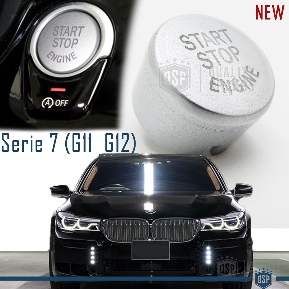 LLAVE BOTÓN DE ENCENDIDO DEL MOTOR GRIS "START STOP ENGINE" EN ABS PARA BMW SERIE 7 ( G11 G12 ) con Bóton OFF, ANTICHUADO NO HUELLAS LLAVE BOTÓN DE ENCENDIDO DEL MOTOR GRIS "START STOP ENGINE" EN ABS PARA BMW SERIE 7 ( G11 G12 ) con Bóton OFF, ANTICHUADO NO HUELLAS