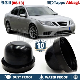 1 Deeper HEADLIGHT CLOSING CAP for SAAB 9-3 Facelift (08-13) High Beam DUST WATER Cover for Kit Led Xenon installation