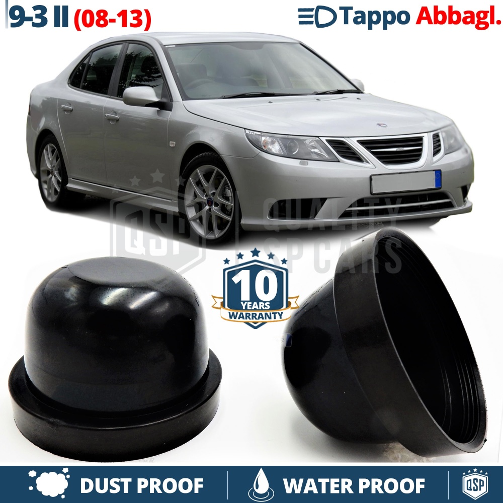 1 Deeper HEADLIGHT CLOSING CAP for SAAB 9-3 Facelift (08-13) High Beam DUST WATER Cover for Kit Led Xenon installation 1 Deeper HEADLIGHT CLOSING CAP for SAAB 9-3 Facelift (08-13) High Beam DUST WATER Cover for Kit Led Xenon installation