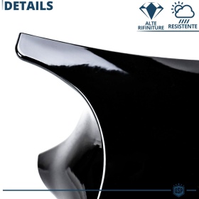 Side MIRROR CAPS for Bmw 3 Series E90 E91 (05-08) | Glossy Black Thick Covers | Lifetime Warranty