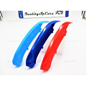 3x RIÑONES REJILLA en colores M Sport para BMW X1 (F48) 15-19 CON 8 Bandas Verticales en ABS