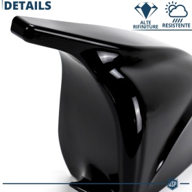 TAPAS de ESPEJO Retrovisor para Bmw Serie 5 F10 F11 (10-13) | Cubiertas Negro Brillante | Garantía por Vida