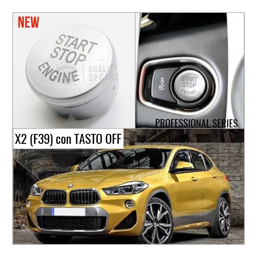 LLAVE BOTÓN DE ENCENDIDO DEL MOTOR GRIS "START STOP ENGINE" EN ABS PARA BMW SERIE X2 ( F39 ) con Bóton OFF, ANTICHUADO NO HUELLAS LLAVE BOTÓN DE ENCENDIDO DEL MOTOR GRIS "START STOP ENGINE" EN ABS PARA BMW SERIE X2 ( F39 ) con Bóton OFF, ANTICHUADO NO HUELLAS