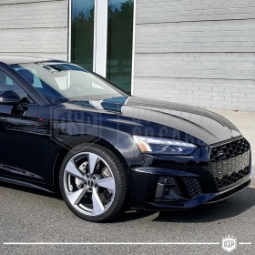 REJILLA Delantera para Audi A5 F5, S5 (desde 2020), Parrilla NIDO DE ABEJA Negro Brillante | Tuning Estilo rs