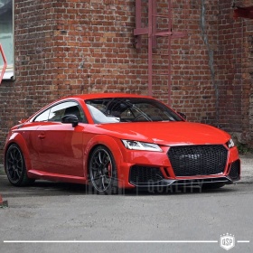 REJILLA Delantera para Audi TT 8S (14-18), Parrilla NIDO DE ABEJA Negro Brillante | Tuning Estilo rs