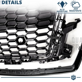 REJILLA Delantera para Audi TT 8S (14-18), Parrilla NIDO DE ABEJA Negro Brillante | Tuning Estilo rs