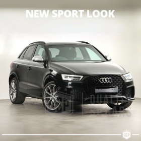 REJILLA Delantera para Audi Q3 8U (14-18), Parrilla NIDO DE ABEJA Negro Brillante | Tuning Estilo rs