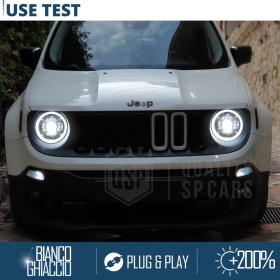 FAROS LED para JEEP RENEGADE Homologados, Luz Blanca Potente 6000K | PLUG & PLAY