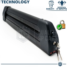 PORTAESQUÍS Coche Universal NORDRIVE en Aluminio NEGRO | Sobre Techo con Barras de Techo | Aprobado TÜV GS