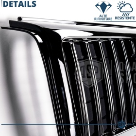 REJILLA Delantera para Mercedes Clase G W463, Parrilla Negro Brillante | Tuning Estilo GT-R