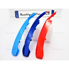 3x RIÑONES REJILLA en colores M Sport para BMW X1 (F48) 15-19 CON 8 Bandas Verticales en ABS
