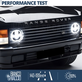 FAROS LED para RANGE ROVER CLASSIC, Luz Blanca 6500K Angel Eyes | APROBADO