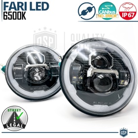 LED HEADLIGHTS for MAZDA MX-5 1 (NA), White Light 6500K Angel Eyes | APPROVED