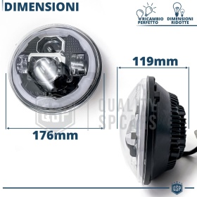 LED HEADLIGHTS for MAZDA MX-5 1 (NA), White Light 6500K Angel Eyes | APPROVED