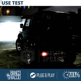FAROS LED para SUZUKI JIMNY 2, Luz Blanca 6500K Angel Eyes | APROBADO