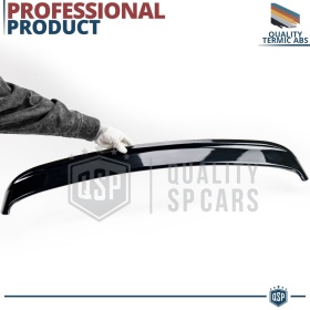 ALERÓN Trasero para VW POLO 4 9N, Spoiler Maletero Aerodinámico NEGRO Brillante en ABS Tuning
