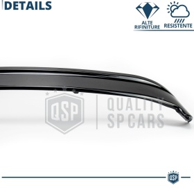ALERÓN Trasero para VW POLO 4 9N, Spoiler Maletero Aerodinámico NEGRO Brillante en ABS Tuning