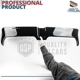 ALERÓN Trasero para VW POLO 5 6R, 6C, Spoiler Maletero Aerodinámico NEGRO Brillante en ABS Tuning