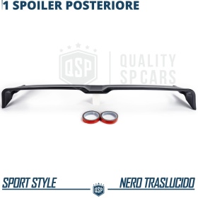 ALERÓN Trasero para VW POLO 5 6R, 6C, Spoiler Maletero Aerodinámico NEGRO Brillante en ABS Tuning