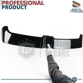 ALERÓN Trasero para VOLKSWAGEN GOLF 6, Spoiler Maletero Aerodinámico NEGRO Brillante en ABS Tuning