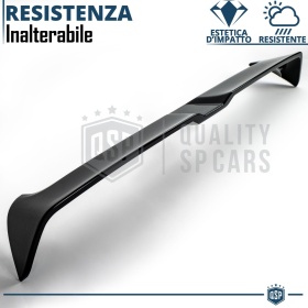 ALERÓN Trasero para VOLKSWAGEN GOLF 6, Spoiler Maletero Aerodinámico NEGRO Brillante en ABS Tuning