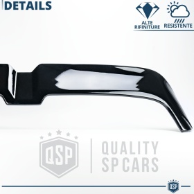 ALERÓN Trasero para VW GOLF 7 12-17, Spoiler Maletero Aerodinámico NEGRO Brillante en ABS Tuning