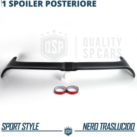 ALERÓN Trasero para VW GOLF 7 17-19, Spoiler Maletero Aerodinámico NEGRO Brillante en ABS Tuning