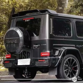 ALERÓN Trasero para MERCEDES CLASE G W464, Spoiler Maletero Aerodinámico NEGRO Brillante en ABS