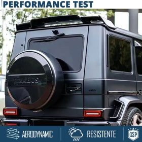 ALERÓN Trasero para MERCEDES CLASE G W464, Spoiler Maletero Aerodinámico NEGRO Brillante en ABS