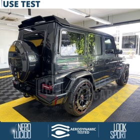 ALERÓN Trasero para MERCEDES CLASE G W464, Spoiler Maletero Aerodinámico NEGRO Brillante en ABS