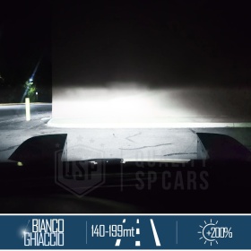 FAROS LED Delanteros para Toyota MR2 W10 W20, HOMOLOGADOS, Potente Luz Blanca 6500K | PLUG & PLAY