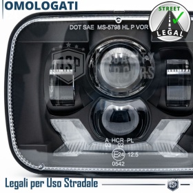 FAROS LED Delanteros para Toyota MR2 W10 W20, HOMOLOGADOS, Potente Luz Blanca 6500K | PLUG & PLAY