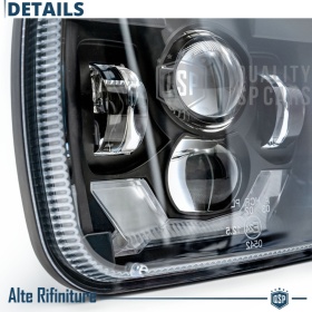 FAROS LED Delanteros para Toyota MR2 W10 W20, HOMOLOGADOS, Potente Luz Blanca 6500K | PLUG & PLAY