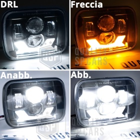 FAROS LED Delanteros para Toyota MR2 W10 W20, HOMOLOGADOS, Potente Luz Blanca 6500K | PLUG & PLAY