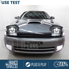 FAROS LED Delanteros para Toyota Celica 5 T180, HOMOLOGADOS, Potente Luz Blanca 6500K | PLUG & PLAY