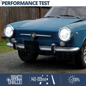 LED HEADLIGHTS 7'' for FIAT 850, APPROVED | White Light 6500K 12.000 Lumen