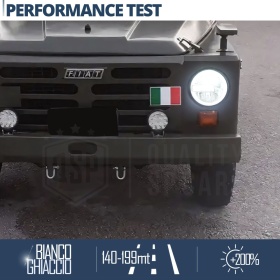 FAROS LED 7'' para FIAT CAMPAGNOLA, APROBADO | Luz Blanca 6500K 12.000 Lumen