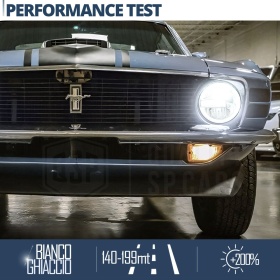 FAROS LED 7'' para FORD MUSTANG MK1, APROBADO | Luz Blanca 6500K 12.000 Lumen