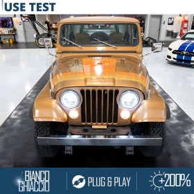 FAROS LED 7'' para JEEP CJ, APROBADO | Luz Blanca 6500K 12.000 Lumen