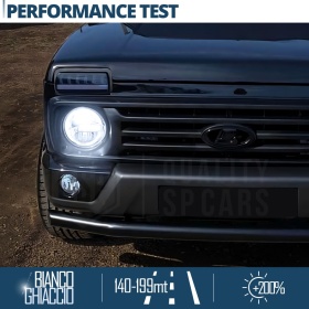 FAROS LED 7'' para LADA NIVA, APROBADO | Luz Blanca 6500K 12.000 Lumen