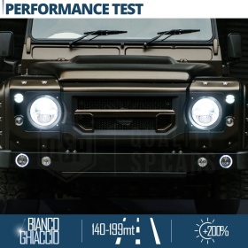 FAROS LED 7'' para LAND ROVER DEFENDER, APROBADO | Luz Blanca 6500K 12.000 Lumen